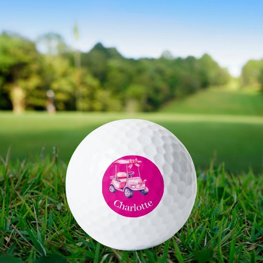 Heet roze kar naam  golfballen