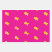 Heet Roze Kinderen Inpakpapier Vel (Voorkant)