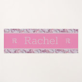 Heet Roze Kwarts Unieke Chique Trendy Eenvoudig Mo Yogamat (Voorkant (horizontaal))