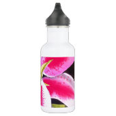 Heet roze lib Tenerife pop art waterverf Waterfles (Rechts)