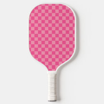 Heet Roze Licht Roze Checker Patroon