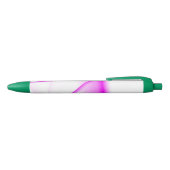 Heet Roze Lijnen Zwarte Inkt Pen (Bovenkant)