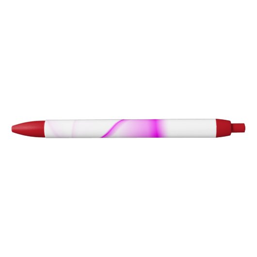 Heet Roze Lijnen Zwarte Inkt Pen (Voorkant)