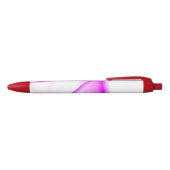 Heet Roze Lijnen Zwarte Inkt Pen (Bovenkant)