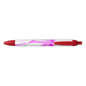 Heet Roze Lijnen Zwarte Inkt Pen (Achterkant)