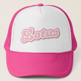 Heet Roze Lotus Trucker Pet