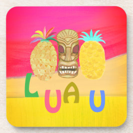 Heet Roze Luau Bier Onderzetter