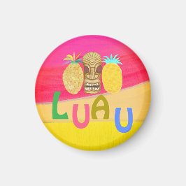 Heet Roze Luau Magneet