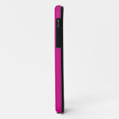 Heet Roze Luipaard en Zebra Aangepaste Dierenprint Case-Mate iPhone Case (Achterkant/links)