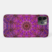 Heet Roze Mandala Case-Mate iPhone Case (Achterkant (horizontaal))