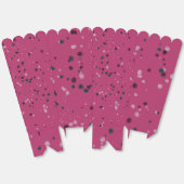 Heet Roze Met Confetti Bedankdoosjes (Ongevouwen)