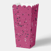 Heet Roze Met Confetti Bedankdoosjes (Voorkant)