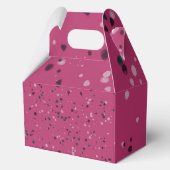 Heet Roze Met Confetti Bedankdoosjes (Voorkant)