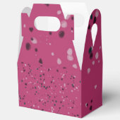 Heet Roze Met Confetti Bedankdoosjes (Open)