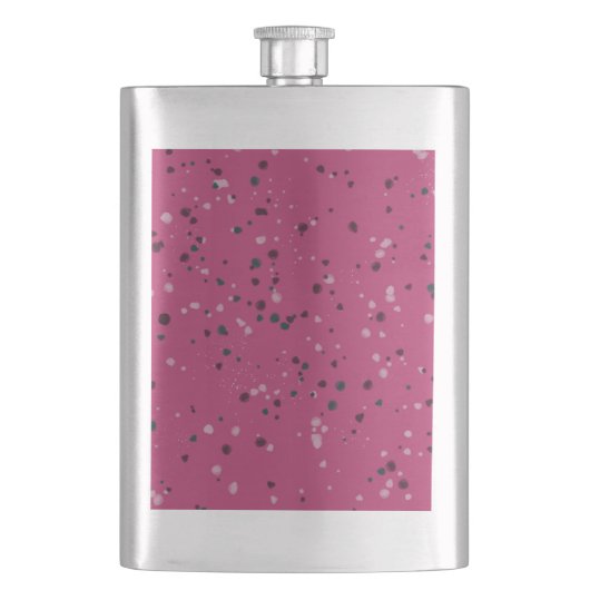 Heet Roze Met Confetti Flacon (Voorkant)