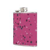 Heet Roze Met Confetti Heupfles (Links)