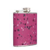 Heet Roze Met Confetti Heupfles (Rechts)