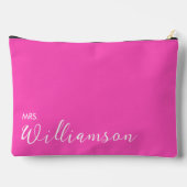 Heet roze mevrouw pasgetrouwd etui (Achterkant)