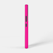 Heet roze moderne monogram-initiaal letters samsung galaxy hoesje (Rechterkant)