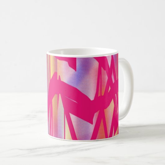 Heet Roze mok (Voorkant rechts)