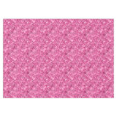 Heet Roze Multi-Textuur Vierkant Weefselpatroon Tafelkleed (Voorkant (Horizontaal))