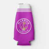 Heet Roze Nautilus Fleskoeler Flesjeskoeler (Voorkant)