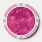 Heet Roze Nepbont Poker Chips (Voorkant)