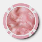 Heet Roze Nepbont Poker Chips (Achterkant)