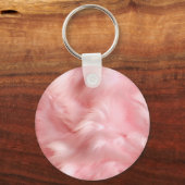 Heet Roze Nepbont   Sleutelhanger (Achterkant)