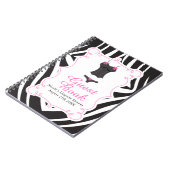 Heet Roze Ondergoed Feest Notitieboek (Linkerzijde)