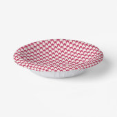 Heet Roze Papieren Kommen (Gebogen)