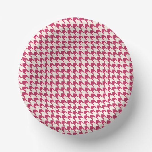 Heet Roze Papieren Kommen (Voorkant)