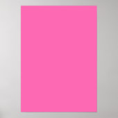 Heet roze poster (Voorkant)