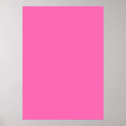 Heet roze poster (Voorkant)