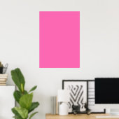 Heet roze poster (Thuiskantoor)