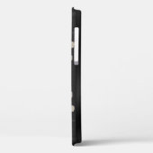 Heet Roze Retro Cassettebandje Gepersonaliseerd Ho Case-Mate iPhone Case (Achterkant / Links)