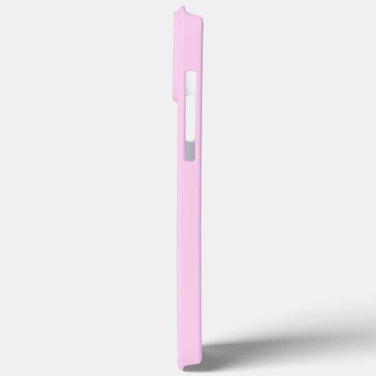 Heet Roze Retro Dolly Monogram Case-Mate iPhone Case (Achterkant / Links)