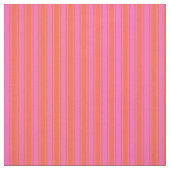 Heet roze & rood gestreept/gevoerd patroon stof (Swatch)