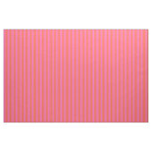 Heet roze & rood gestreept/gevoerd patroon stof (Fat Quarter)