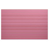 Heet Roze, Rood, Zwart & Wit Gekleurde Lijnen Stof (Yard (91,4 cm))