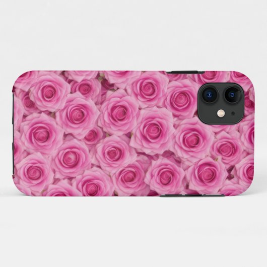 Heet Roze Roos Telefoon Case (Achterkant (horizontaal))