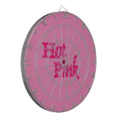 Heet Roze roze dartboard Dartbord (Voorkant Links)