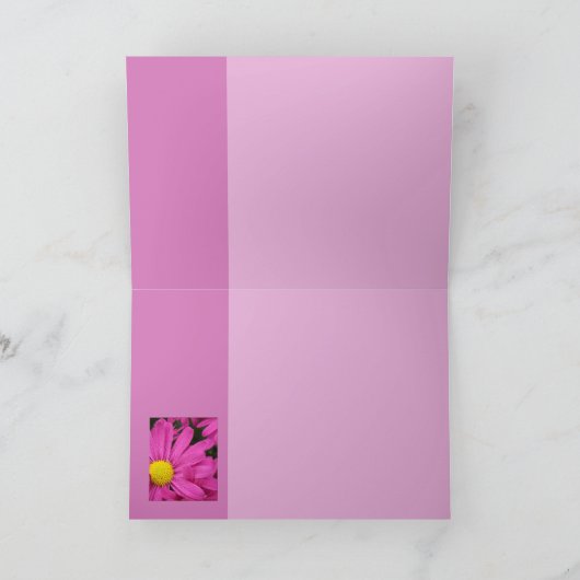 Heet roze roze kaart (Binnen)