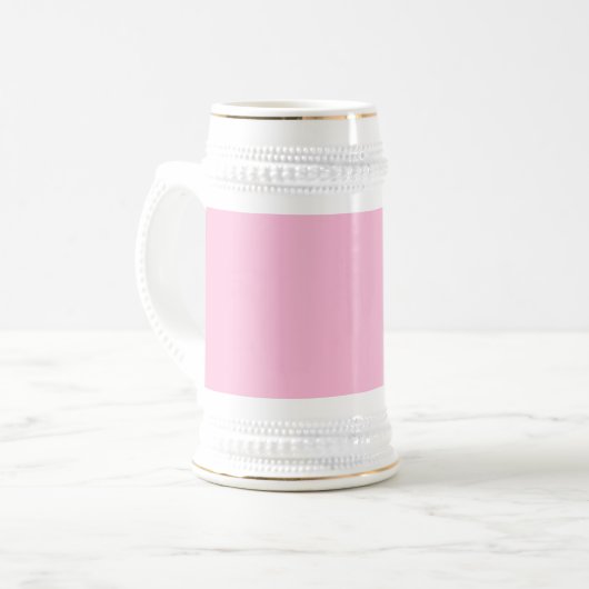Heet Roze roze linkerhand wit stein gouden sieraad Bierpul (Voorkant links)