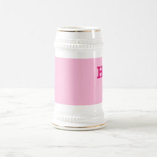 Heet Roze roze linkerhand wit stein gouden sieraad Bierpul (Center)