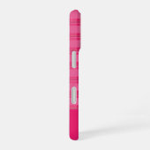 Heet roze ruit iPhone 16 hoesje (Rechterkant)
