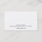 Heet Roze Sequins Beauty Salon afspraak Kaart Afsprakenkaartje (Achterkant)