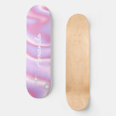 Heet Roze skateboard retro trendy girly (Voorkant)