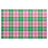 Heet Roze Smaragd Bos Groen XL Tartan Stof (Fat Quarter)