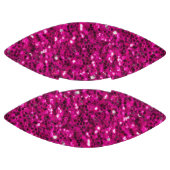 Heet roze sparkles faux glitter bling american football (Panelen)